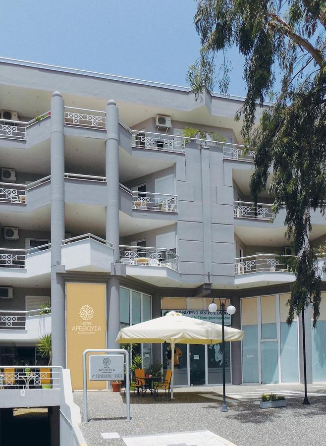 Hotel Arethousa Loutra Aidhipsou Exteriör bild